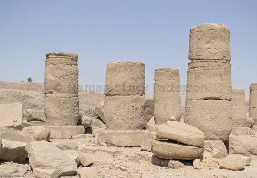 Columns in the Desert