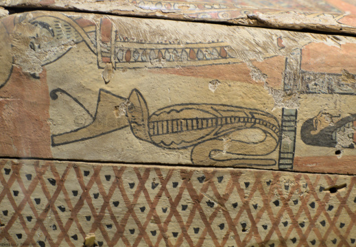 Coffin Decorated with the Book of the Dead