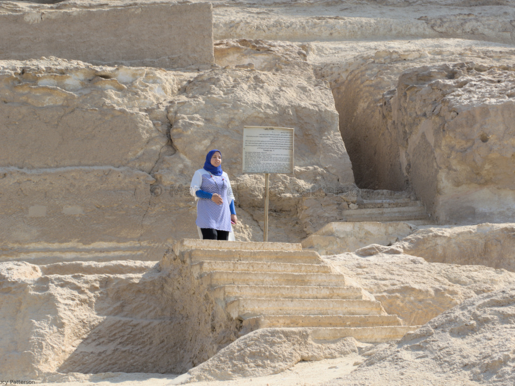 Up to the Tomb Entrance
