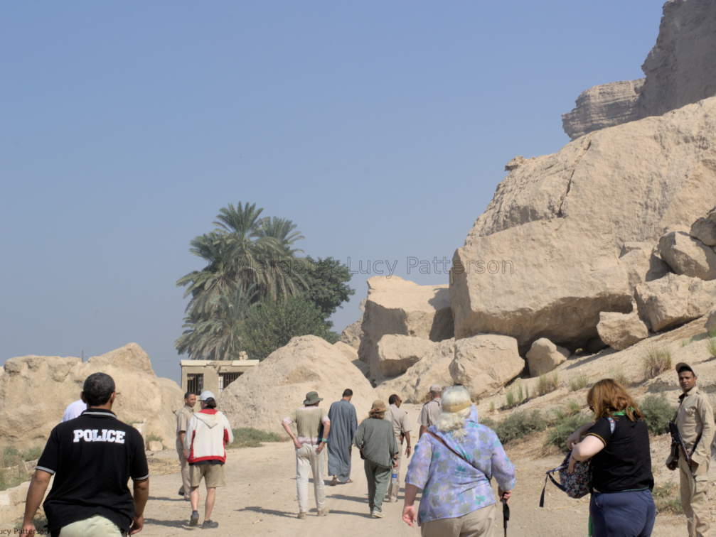 Walking Towards the Fraser Tombs