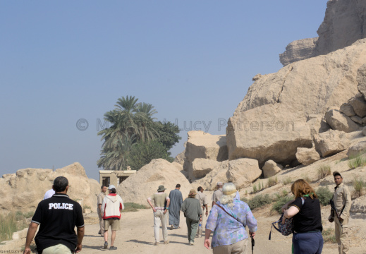 Walking Towards the Fraser Tombs